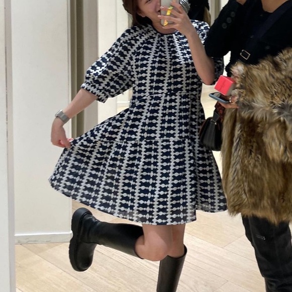 Maje Dresses & Skirts - 🥿MAJE 🥿 Ridol Printed Open Back Dress